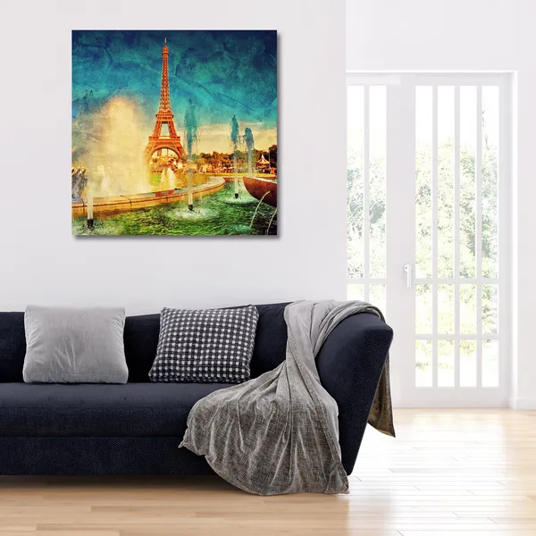 Wooden_Wall_Art_Canvas_Painting_With_Engineered_Wood_Frame