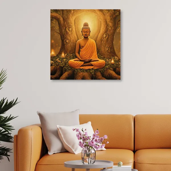Wooden_Wall_Art_Canvas_Painting_With_Engineered_Wood_Frame