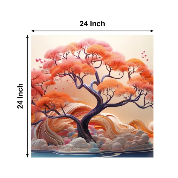 Wooden_Wall_Art_Canvas_Painting_With_Engineered_Wood_Frame