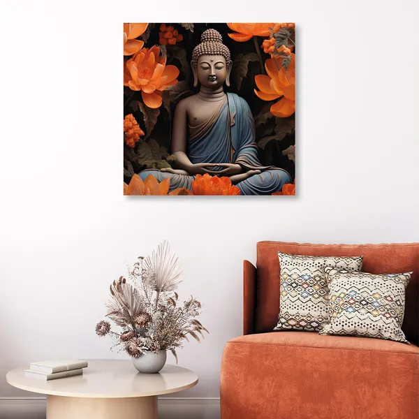 Wooden_Wall_Art_Canvas_Painting_With_Engineered_Wood_Frame