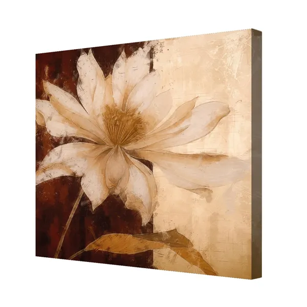 Wooden_Wall_Art_Canvas_Painting_With_Engineered_Wood_Frame
