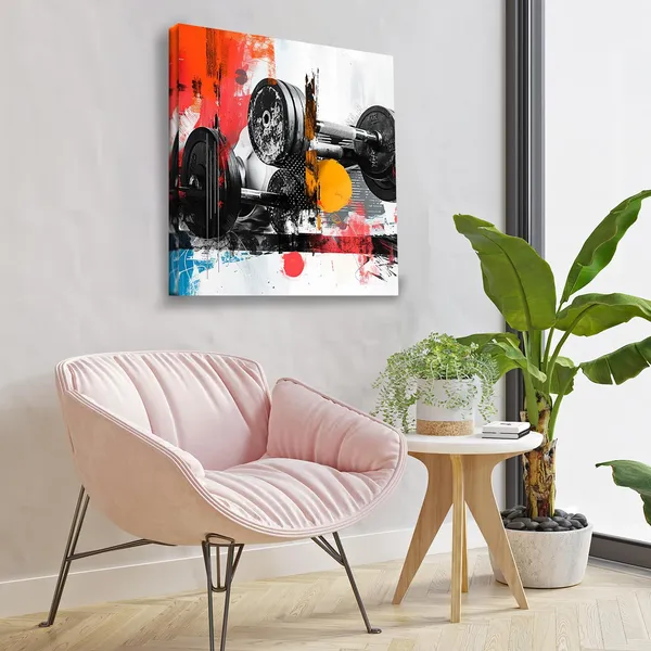 Wooden_Wall_Art_Canvas_Painting_With_Engineered_Wood_Frame