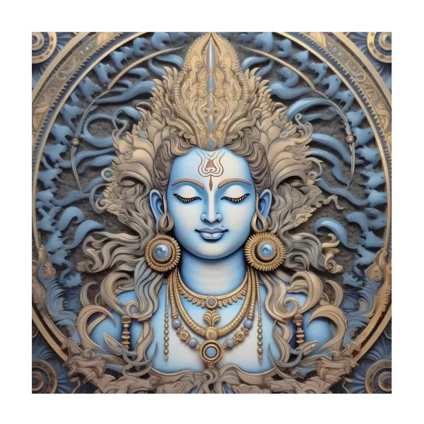 Wooden_Wall_Art_Canvas_Painting_With_Engineered_Wood_Frame