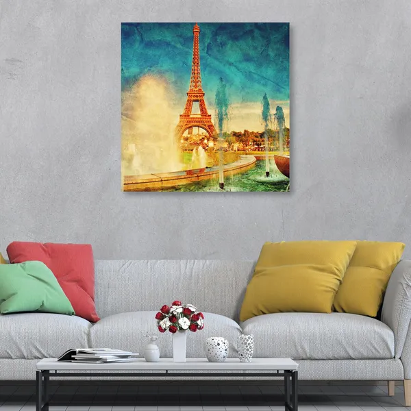 Wooden_Wall_Art_Canvas_Painting_With_Engineered_Wood_Frame