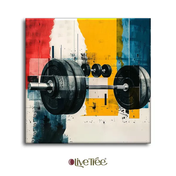 Wooden_Wall_Art_Canvas_Painting_With_Engineered_Wood_Frame