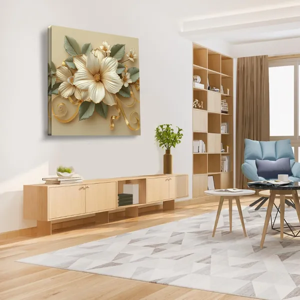 Framed_Flower_Canvas_Wall_Art