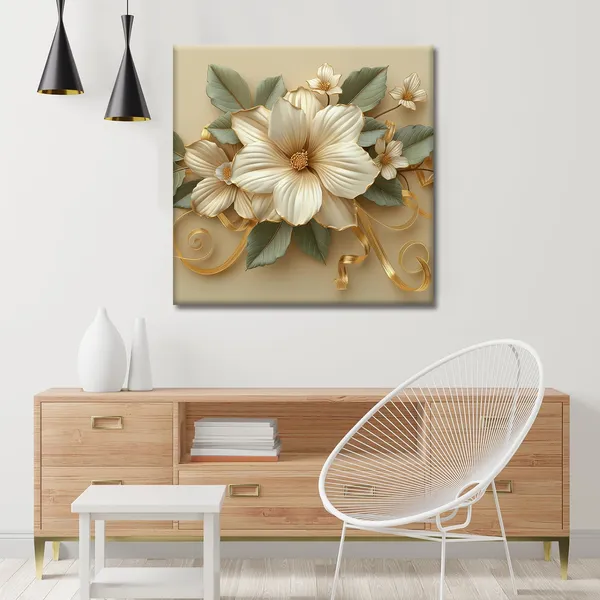 Framed_Flower_Canvas_Wall_Art