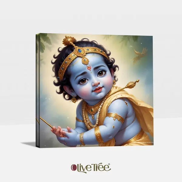 Wooden_Wall_Art_Canvas_Painting_With_Engineered_Wood_Frame
