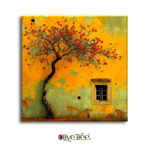 Wooden_Wall_Art_Canvas_Painting_With_Engineered_Wood_Frame