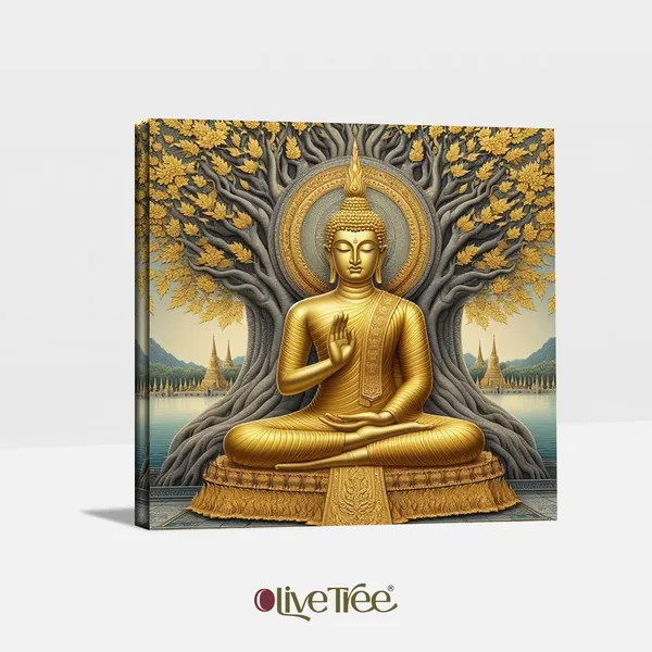 Wooden_Wall_Art_Canvas_Painting_With_Engineered_Wood_Frame