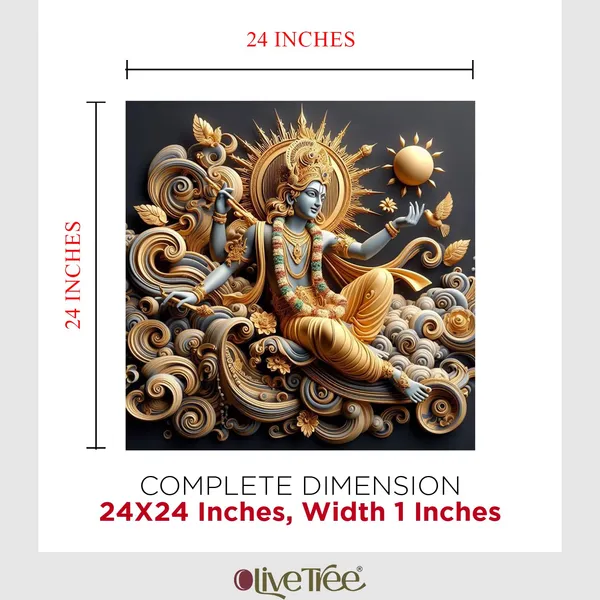 Wooden_Wall_Art_Canvas_Painting_With_Engineered_Wood_Frame