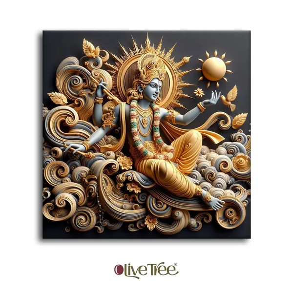 Wooden_Wall_Art_Canvas_Painting_With_Engineered_Wood_Frame
