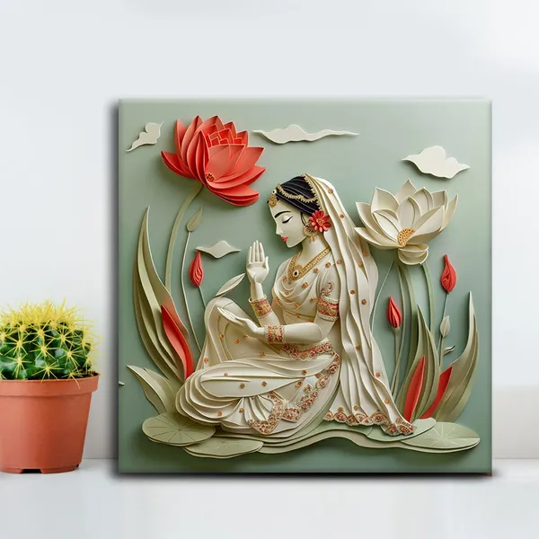 Wooden_Wall_Art_Canvas_Painting_With_Engineered_Wood_Frame