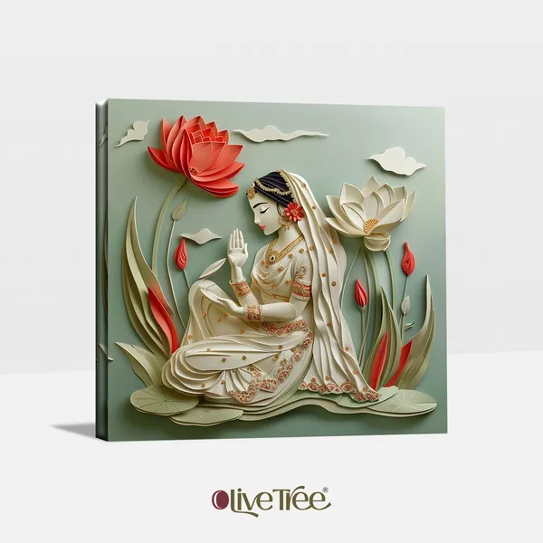 Wooden_Wall_Art_Canvas_Painting_With_Engineered_Wood_Frame