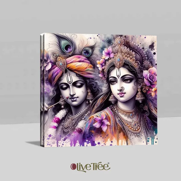 Wooden_Wall_Art_Canvas_Painting_With_Engineered_Wood_Frame