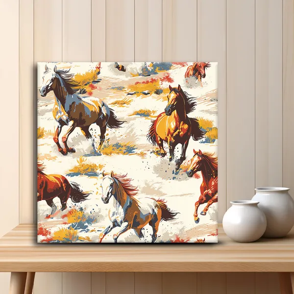 Wooden_Wall_Art_Canvas_Painting_With_Engineered_Wood_Frame