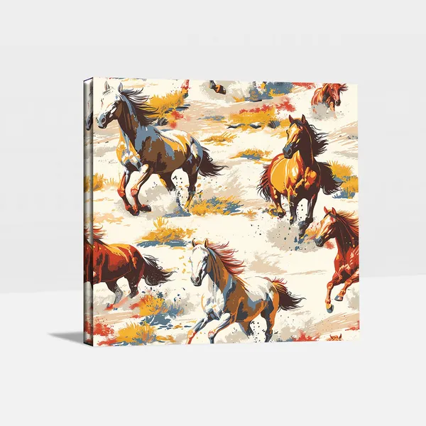 Wooden_Wall_Art_Canvas_Painting_With_Engineered_Wood_Frame