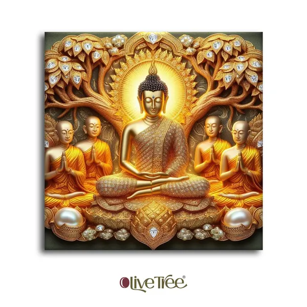 Wooden_Wall_Art_Canvas_Painting_With_Engineered_Wood_Frame