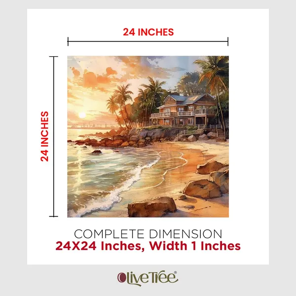 Wooden_Wall_Art_Canvas_Painting_With_Engineered_Wood_Frame