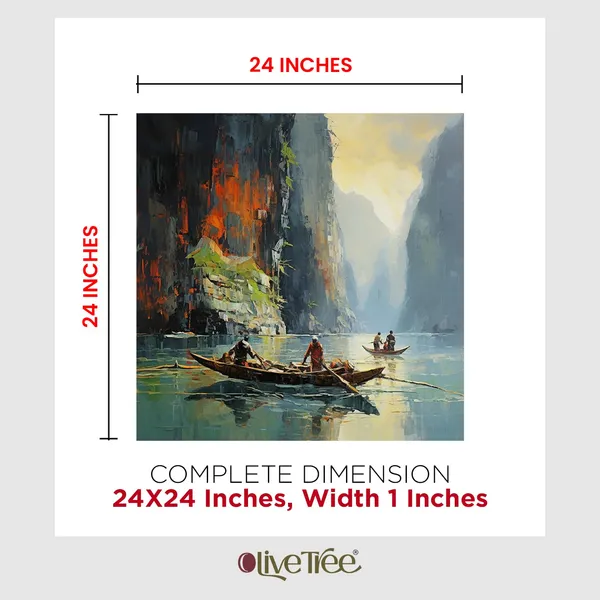 Wooden_Wall_Art_Canvas_Painting_With_Engineered_Wood_Frame