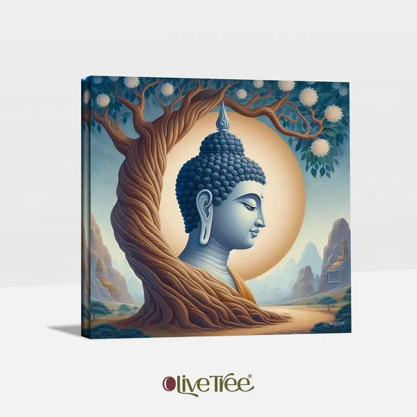 Wooden_Wall_Art_Canvas_Painting_With_Engineered_Wood_Frame