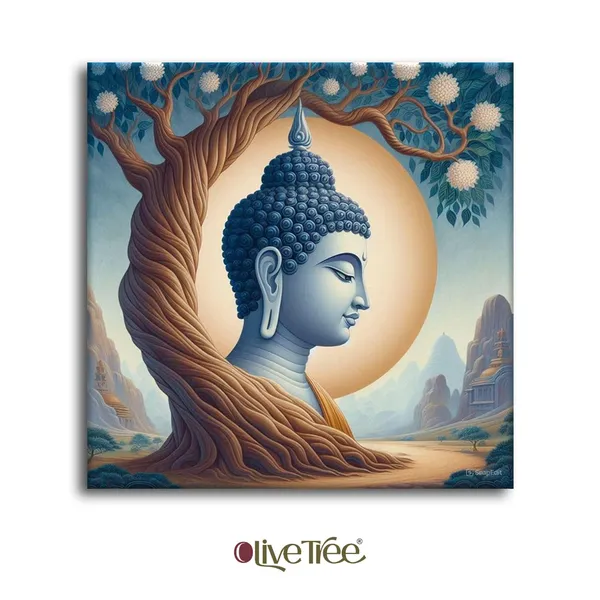 Wooden_Wall_Art_Canvas_Painting_With_Engineered_Wood_Frame