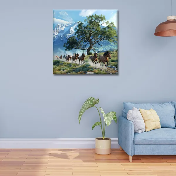 Wooden_Wall_Art_Canvas_Painting_With_Engineered_Wood_Frame