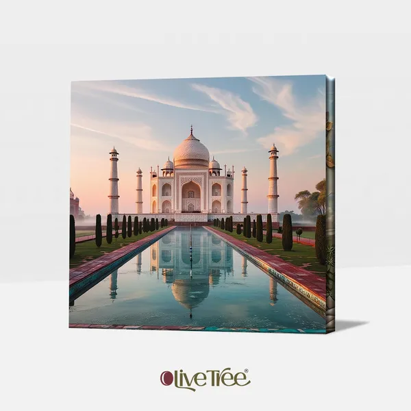Wooden_Wall_Art_Canvas_Painting_With_Engineered_Wood_Frame
