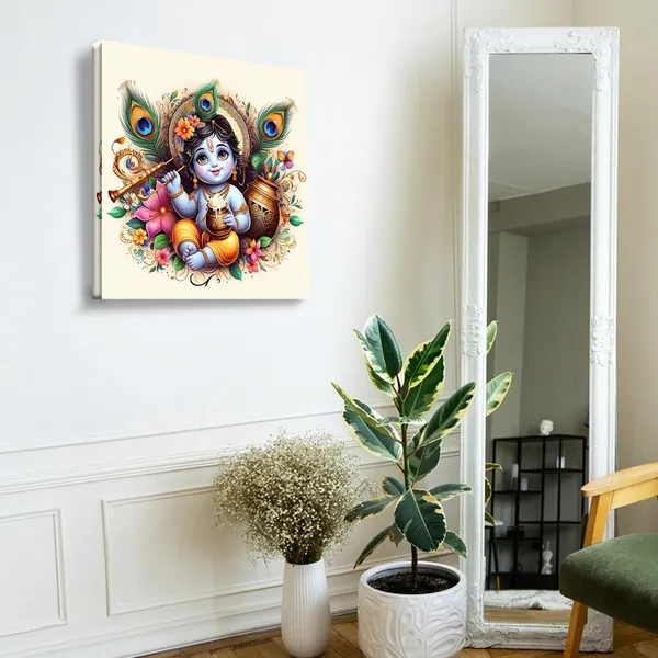 Wooden_Wall_Art_Canvas_Painting_With_Engineered_Wood_Frame