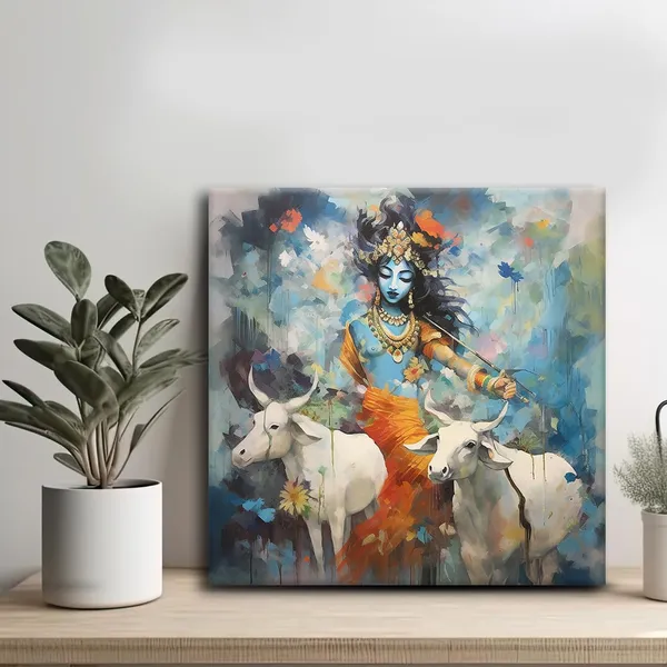 Wooden_Wall_Art_Canvas_Painting_With_Engineered_Wood_Frame
