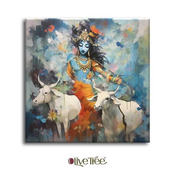 Wooden_Wall_Art_Canvas_Painting_With_Engineered_Wood_Frame