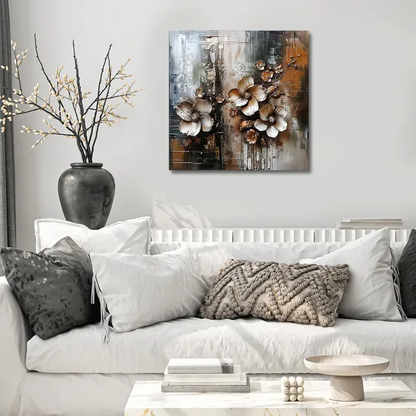 Wooden_Wall_Art_Canvas_Painting_With_Engineered_Wood_Frame