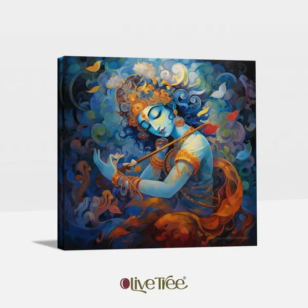 Wooden_Wall_Art_Canvas_Painting_With_Engineered_Wood_Frame