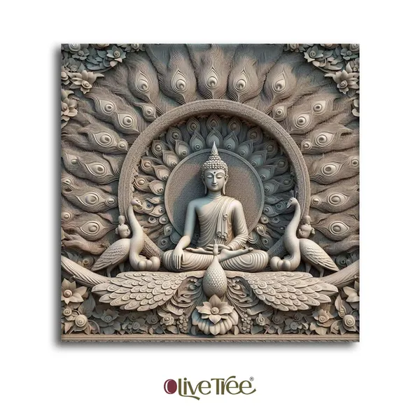 Wooden_Wall_Art_Canvas_Painting_With_Engineered_Wood_Frame