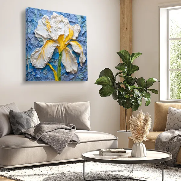 Wooden_Wall_Art_Canvas_Painting_With_Engineered_Wood_Frame