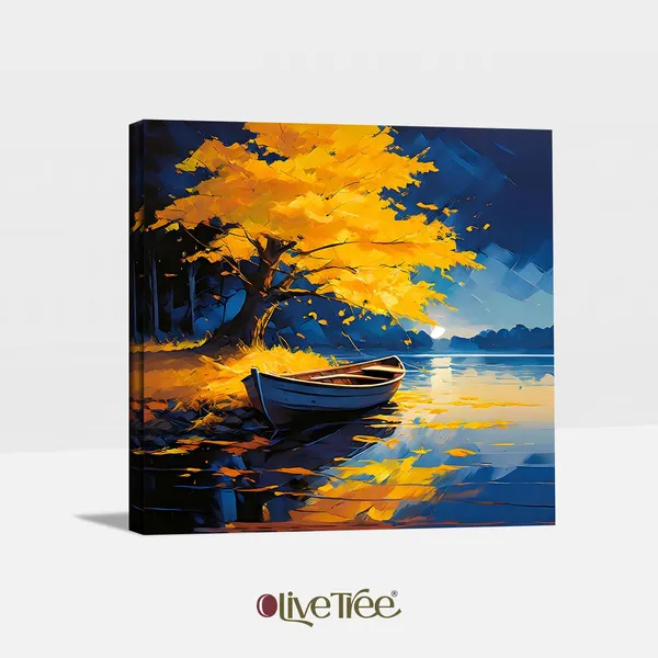 Wooden_Wall_Art_Canvas_Painting_With_Engineered_Wood_Frame