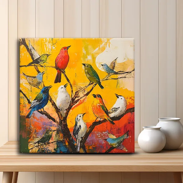 Wooden_Wall_Art_Canvas_Painting_With_Engineered_Wood_Frame