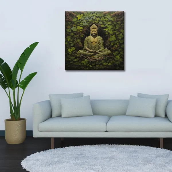 Wooden_Wall_Art_Canvas_Painting_With_Engineered_Wood_Frame