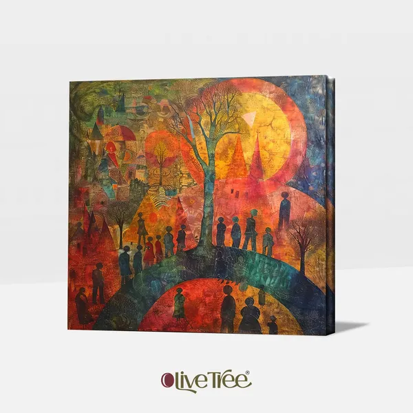 Wooden_Wall_Art_Canvas_Painting_With_Engineered_Wood_Frame
