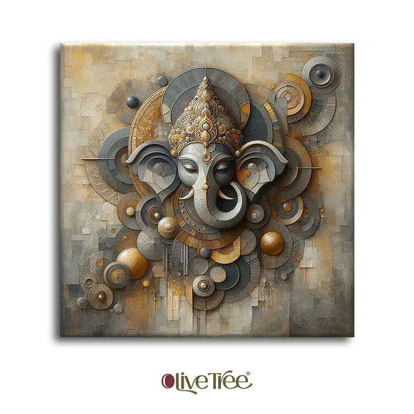 Wooden_Wall_Art_Canvas_Painting_With_Engineered_Wood_Frame