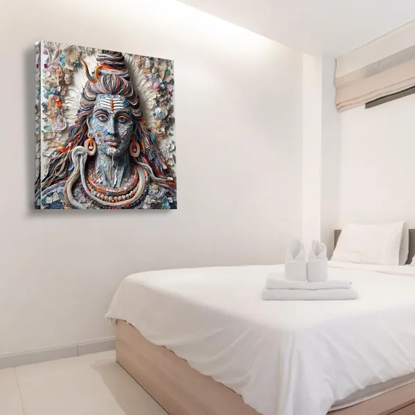 Wooden_Wall_Art_Canvas_Painting_With_Engineered_Wood_Frame