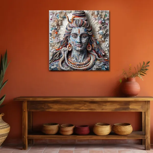 Wooden_Wall_Art_Canvas_Painting_With_Engineered_Wood_Frame