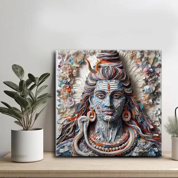 Wooden_Wall_Art_Canvas_Painting_With_Engineered_Wood_Frame