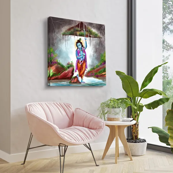 Wooden_Wall_Art_Canvas_Painting_With_Engineered_Wood_Frame