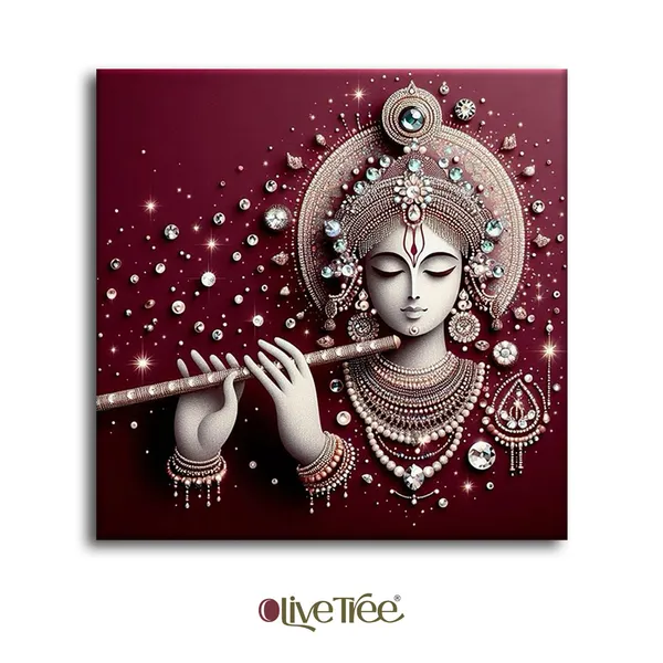 Wooden_Wall_Art_Canvas_Painting_With_Engineered_Wood_Frame