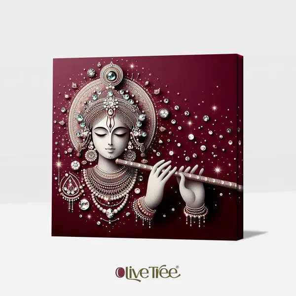 Wooden_Wall_Art_Canvas_Painting_With_Engineered_Wood_Frame