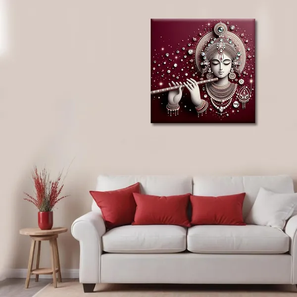 Wooden_Wall_Art_Canvas_Painting_With_Engineered_Wood_Frame
