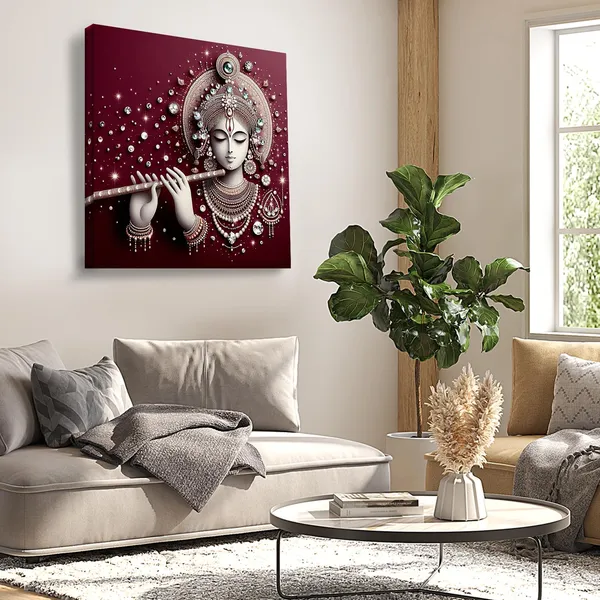 Wooden_Wall_Art_Canvas_Painting_With_Engineered_Wood_Frame