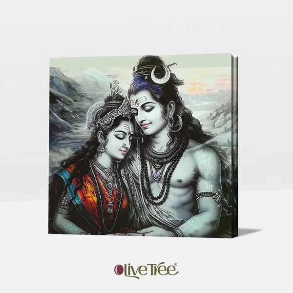 Wooden_Wall_Art_Canvas_Painting_With_Engineered_Wood_Frame