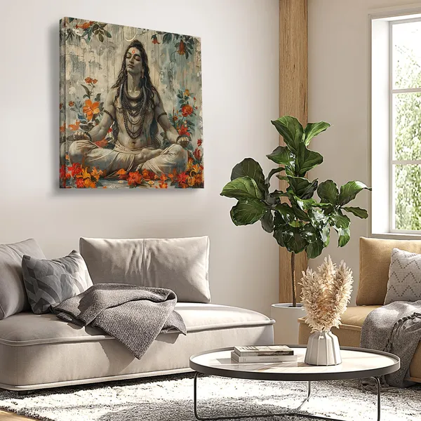 Wooden_Wall_Art_Canvas_Painting_With_Engineered_Wood_Frame